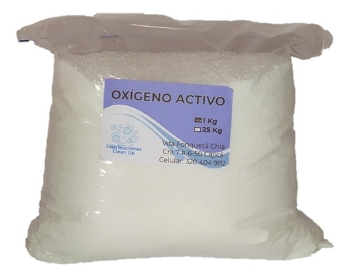 Oxigeno Activo 5kg - Kg a $12920