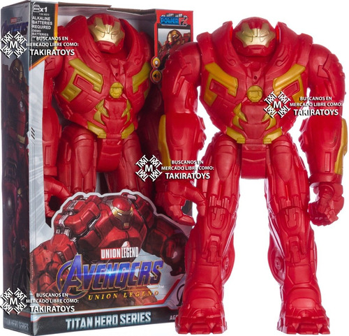 Muñeco Hulkbuster Avengers Endgame Figura Iron Man Juguete