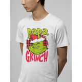 Camiseta El Papa Grinch Familia Anti Navidad