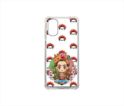 Funda De Frida Kahlo Compatible Con Motorola ( Serie One )