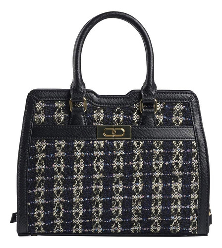 Naturalizer Mujer Layla Satchel, Negro, Mediano Ee. Uu.