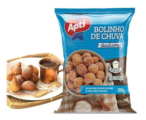 Mistura Para O Preparo De Bolinho De Chuva Tradicional Apti