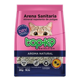 Arena Sanitaria Mineral Repelente De Pulga Top-k9 Pack 2 Kg