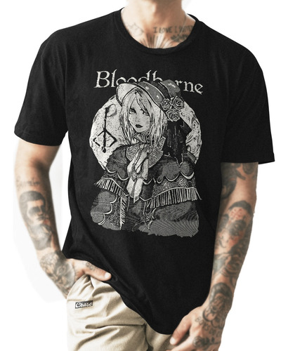 Playera The Doll (bloodborne) / Chase / Negra