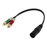 Cable De Divisor Xlr Dual Nuevo Cable De Sonido Estéreo