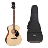 Guitarra Acustica Cort Af510. Open Pore. Funda