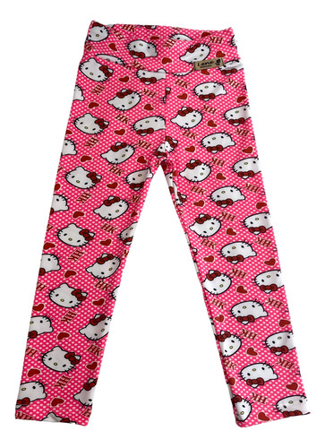 Legging Estampada Infantil - Tecido Suplex - 2 Ao 10 Anos.