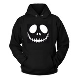 Poleron Estampado Unisex Jack Skellington Moda Halloween