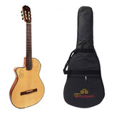 Guitarra Clasica Para Zurdo Alpujarra 300kecz Funda Original