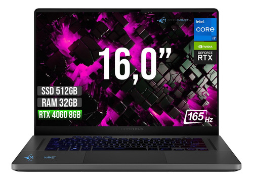 Asus Rog Zephirus Intel C I7 13620h Ssd 512gb+ram 32 Rtx4060