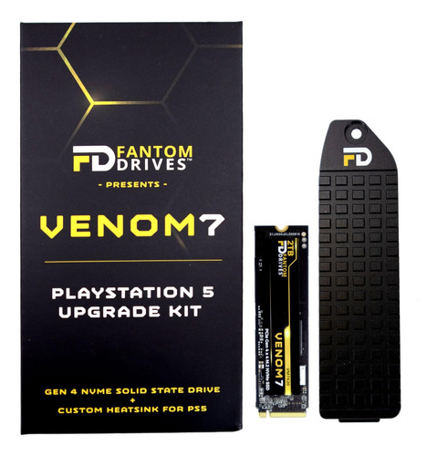 Fantom Drives Venom7 2tb Nvme Gen4 M.2 2280 Expansion De Alm