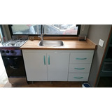 Cocina Martiri Kitchinete 2 Hornallas Acero Inoxidable 