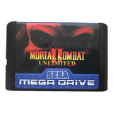 Mega Drive Jogo - Mortal Kombat 2 Unlimited Paralelo