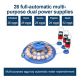 Incubadora De 26 Huevos Completamente Automática,