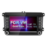 7'' 2din Android 10.0 Estéreo Mp5 Del Coche For Vw/seat