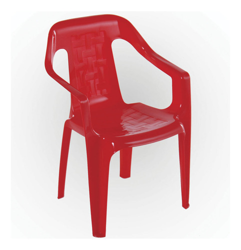 Silla Estrella Infantil Rojo 38x37.5x53.5 Cms Rimax