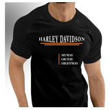 Playera Motociclismo Moto Biker Hombre Harley Davidson