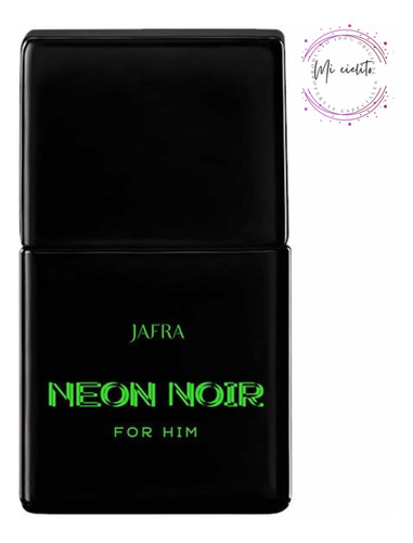 Neon Noir For Him Agua De Tocador Verde Jafra 50 Ml Hombre