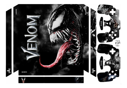 Skin Adesivo Ps4 Playstation 4 Auto Colante Venom