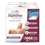 Toallitas Húmedas Huggies Supreme Platino Caja Con 1008 Pzas