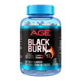 Termogênico Black Burn Cafeína + Cromo 60 Cápsulas - Age