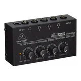 Amplificador De Fone Power Play Behringer 4 Canais Ha400