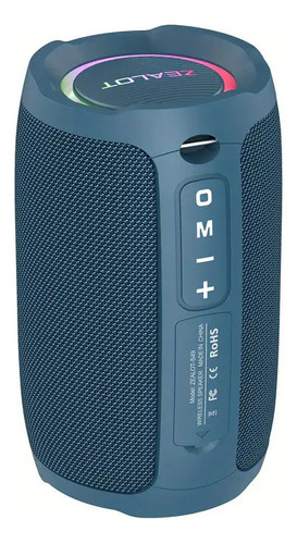 Altavoz Bluetooth Zealot S49 20w Resistente Al Agua Cian ,