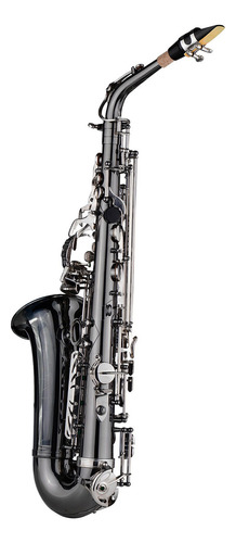 Saxofones Saxofón Alto Profesional Bend Eb E-flat Negro