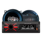 Combo Audio Car Stereo Bluetooth + Parlantes 5 PuLG Bravox X