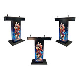 Pedestal Hanylish Para Tablero Arcade Impreso En Los 4 Lados