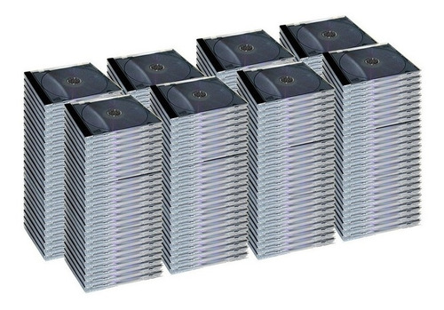 Caja Plastica Cd Single 10.4 Mm Pack 100 Un. Calidad Premium