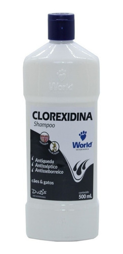 Shampoo E Condic. Antisseborreico Dugs Clorexidina 500ml 