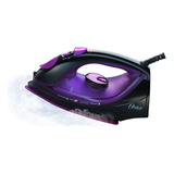 Ferro De Passar A Vapor Cerâmica Preto E Roxo Oster 220v