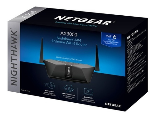 Router Ax4 Netgear Nighthawk Rax38 Ax3000 Wifi 6 Importado