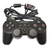 Controle Joystick Sony Playstation Dualshock 2 Black