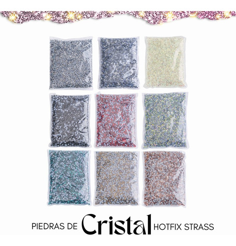 Strass 14400 Pedreria Cristal Hotfix Premium Decoración Ss16