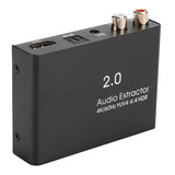 1x1 4k 60hz Hdmi 2.0 Extractor De Audio Digital Óptico Spli