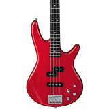 Bajo Eléctrico Ibanez 4 Cuerdas Activo Rojo Gsr200 Tr