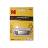 Pendrive 128gb Kodak-metal Usb Flash Drive,tipo-c Usb3.1 Otg