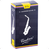 2 Palhetas P/sax Alto Tradicional N.3,5 Original Vandoren