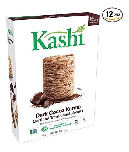 Kashi, Cereales Para El Desayuno, Cacao Oscuro Karma, Certif