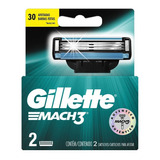 Cartuchos Afeitadoras Gillette Mach 3 Original X 2 Cartuchos