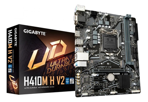 Placa Mãe Gigabyte H410m H V2 Lga 1200 Ddr4 H410 H470 10º Ge