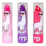 Batom Infantil Colorido Maria Pink Kids Kit C/ 3 Unidades