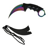 Karambit Faca Tatica Cs Go Multi Color Fade Real Fulltang