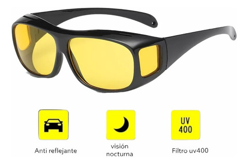 Gafas Lentes Visión Nocturna Conducir Antideslumbrante Autos