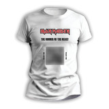 Remeras Hombre Y Mujer Interactiva Con Qr Iron Maiden - 3051