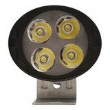 Faro Luz Led Auxiliar Moto Auto 4 Led 10w 12v