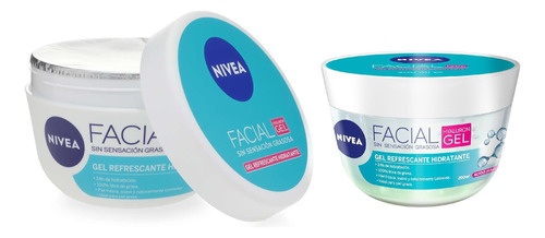 Gel Hidratante Nivea Ácido Hialurónico. 200ml + 100