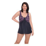 Malla Tankini Talle Grande Mujer Art 272